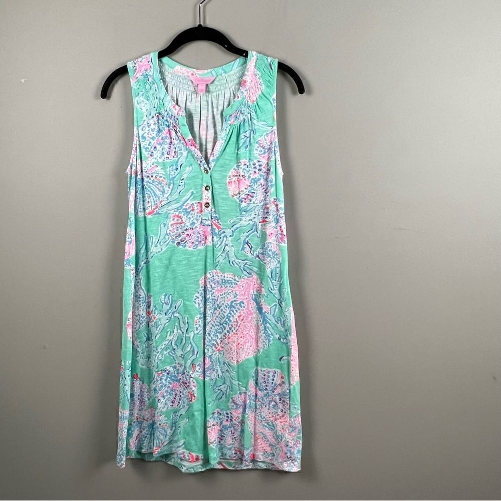 Lilly Pulitzer Essie dress Fansra print - Picture 8 of 9